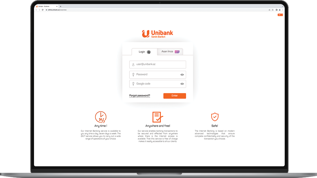UBank Biznes və İnternet Bankçılıq